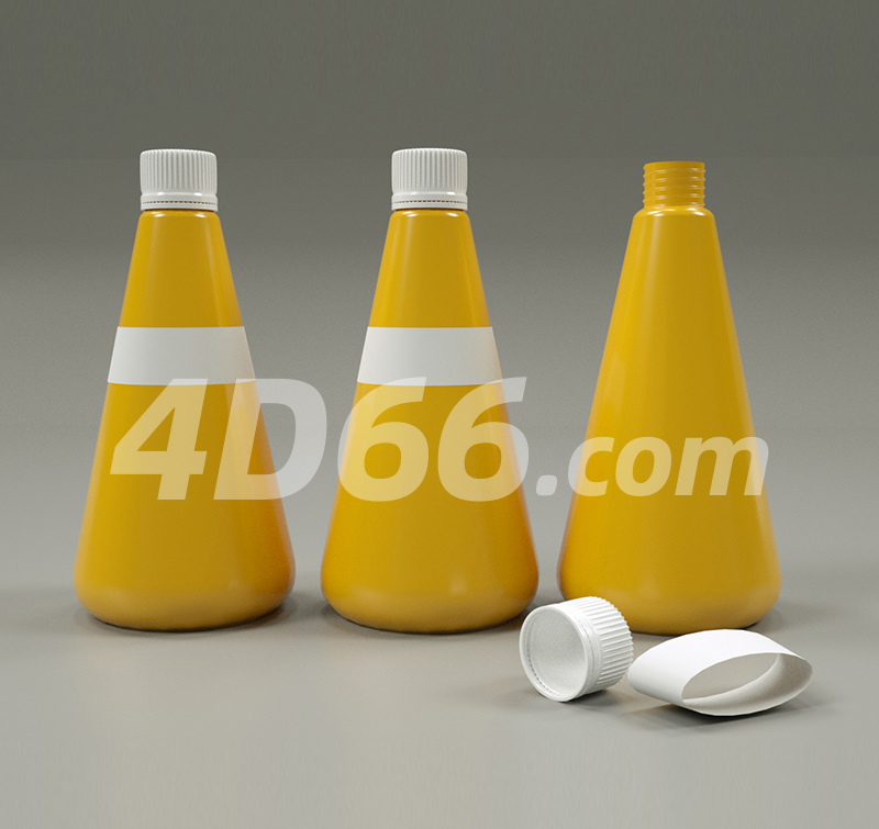 包装瓶子C4D模型
