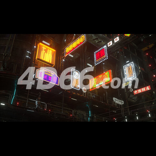 C4D电商场景素材