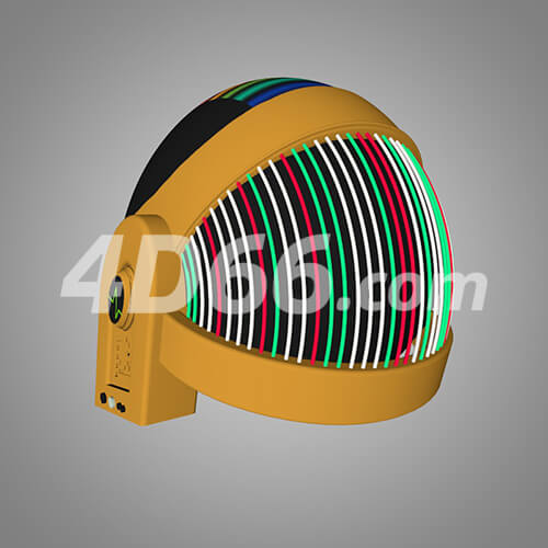 音乐头盔C4D模型
