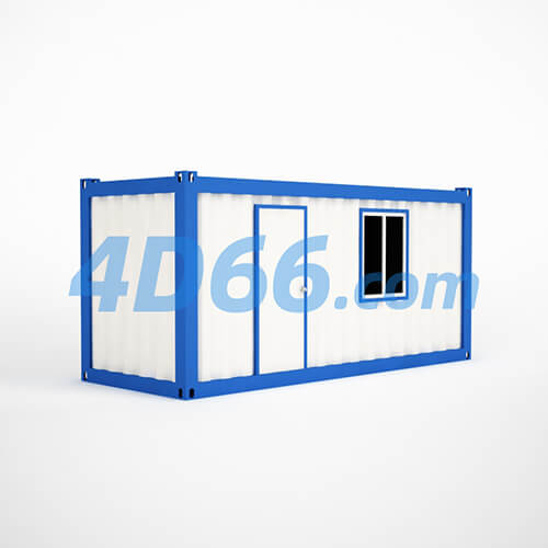 铲车挖掘机施工设备C4D模型