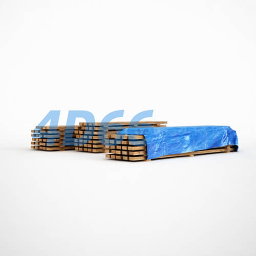 铲车挖掘机施工设备C4D模型