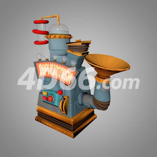 海绵宝宝游戏卡通角色C4D模型