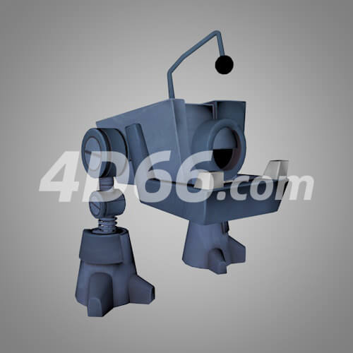 海绵宝宝游戏卡通角色C4D模型