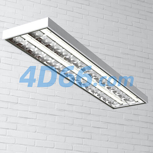 工业风吊灯灯具c4d模型