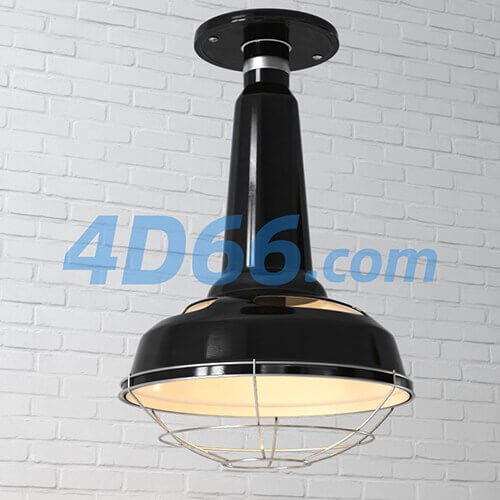 工业风吊灯灯具c4d模型