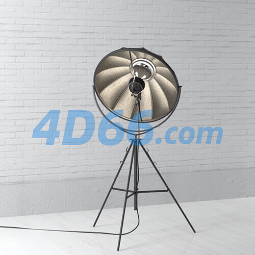 工业风吊灯灯具c4d模型