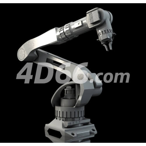 机器手臂c4d模型