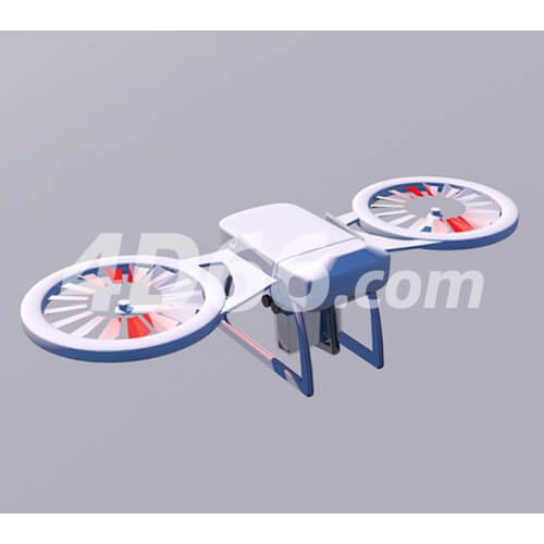 飞行器,无人驾驶飞机,无人机C4D模型