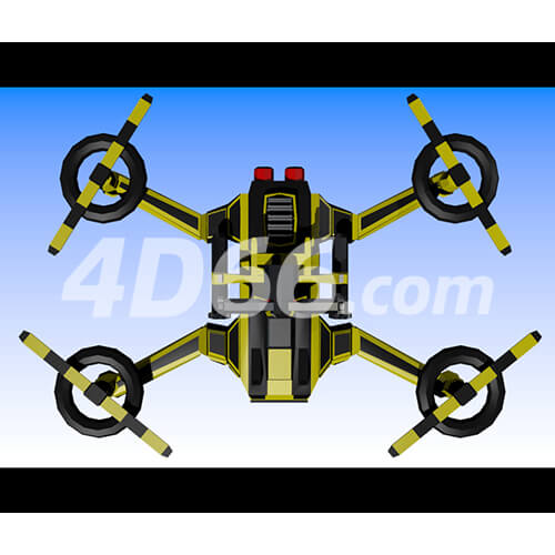 飞行器,无人驾驶飞机,无人机C4D模型