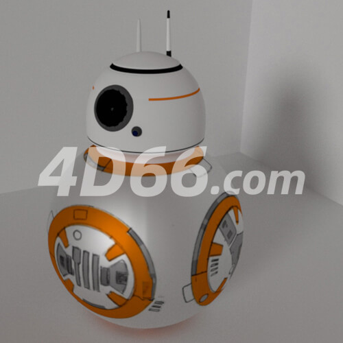 机器人c4d模型
