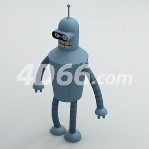 机器人c4d模型