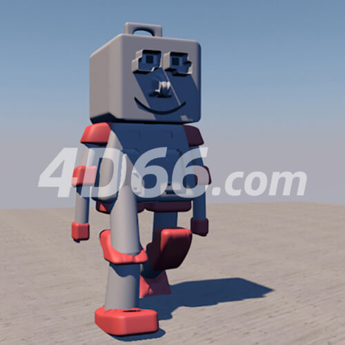 机器人c4d模型