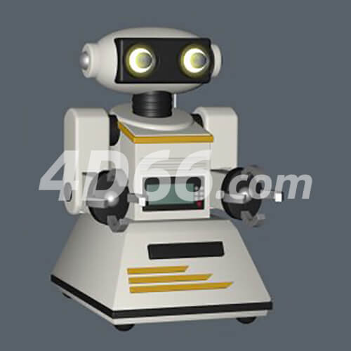 机器人c4d模型
