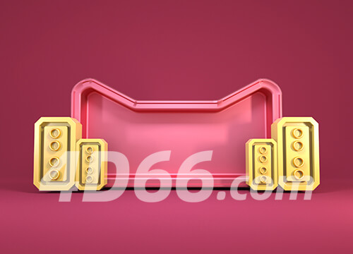 电商设计装饰元素C4D模型