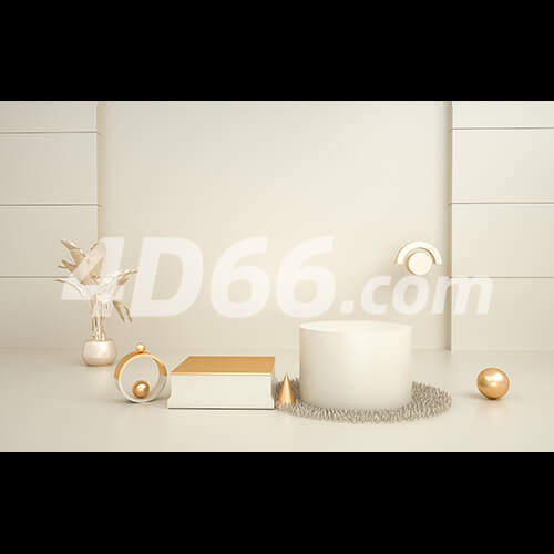 c4d场景模型,c4d电商场景模型,C4D简约大气场景模型