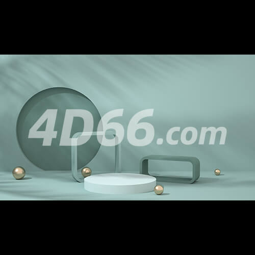 c4d场景模型,c4d电商场景模型,C4D简约大气场景模型