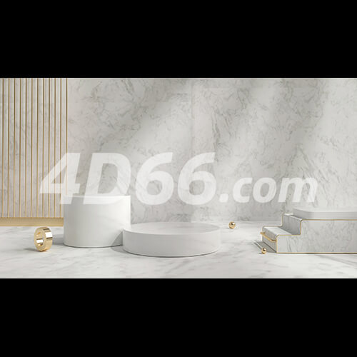 C4D简约大气场景模型