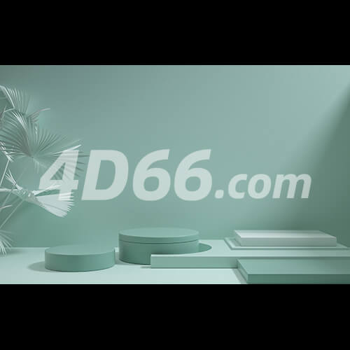 C4D简约大气场景模型