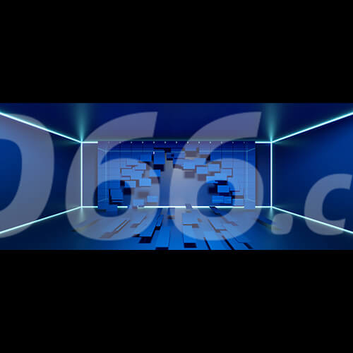 C4D电商618促销背景模型