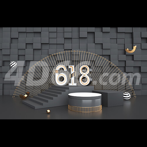  618促销背景模型 