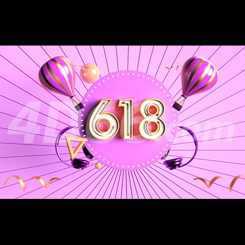  618电商促销背景模型 