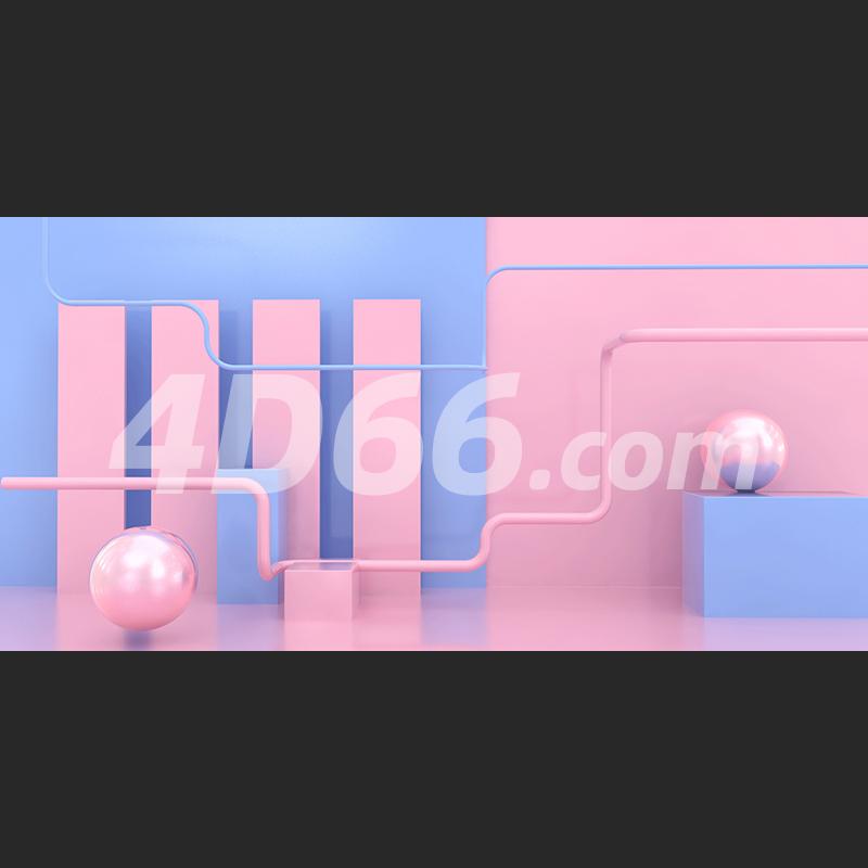 C4D电商场景模型下载