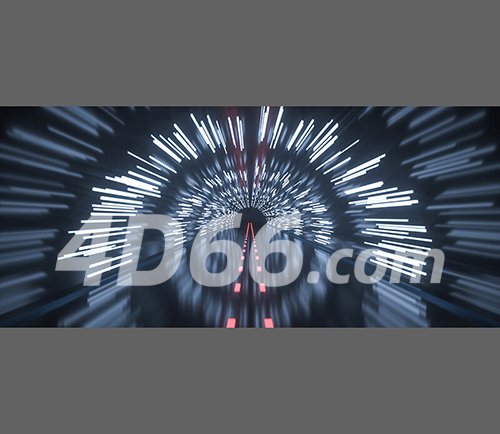 霓虹空间C4D模型OC渲染