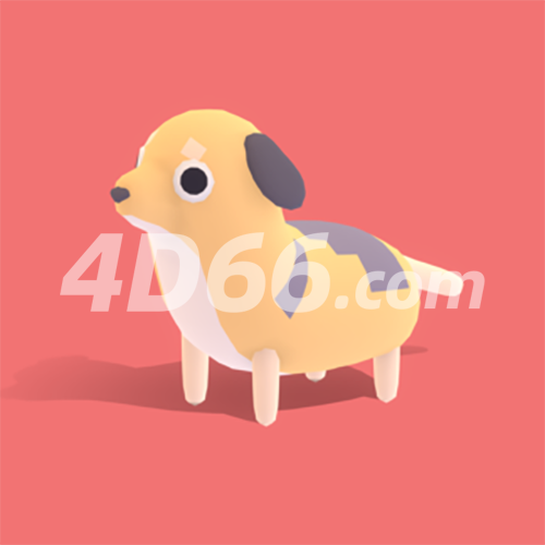 小动物c4d模型