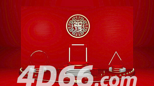 C4D电商场景模型工程