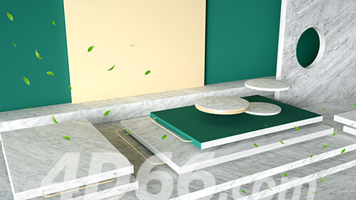 C4D电商场景模型工程