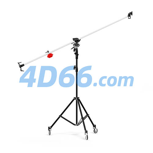 摄影灯架c4d模型