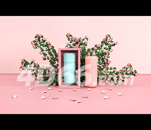 C4D电商场景素材