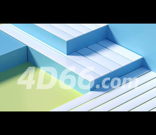 C4D电商场景素材