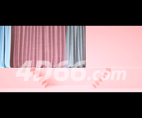 C4D电商场景素材