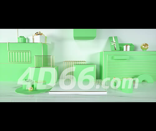 C4D电商场景素材