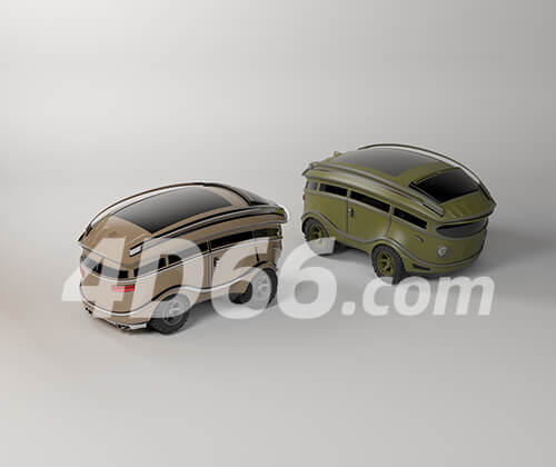 c4d儿童玩具模型