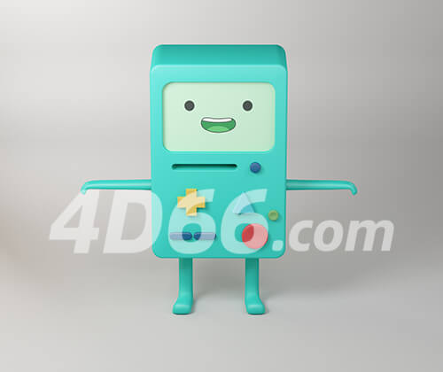 c4d儿童玩具模型