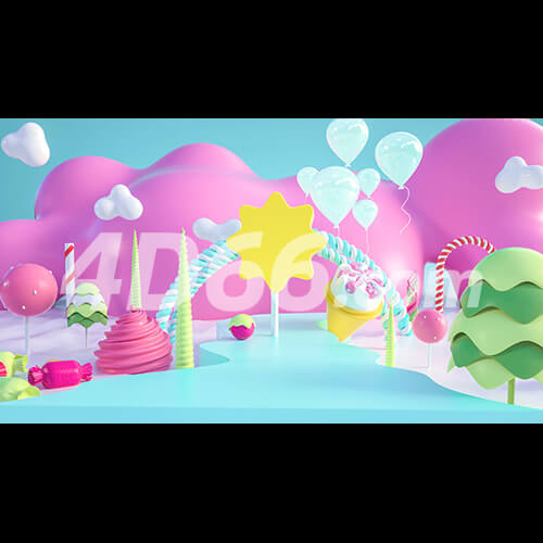 C4D淘宝电商模型