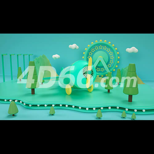 C4D淘宝电商模型