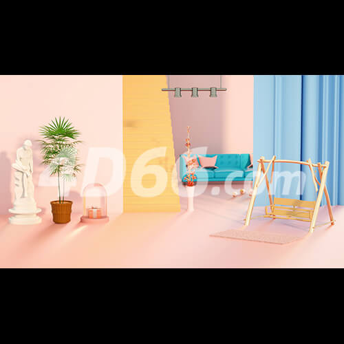 C4D淘宝电商模型