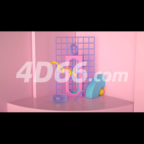 C4D淘宝电商模型
