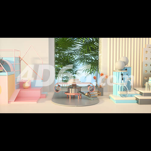 C4D淘宝电商模型