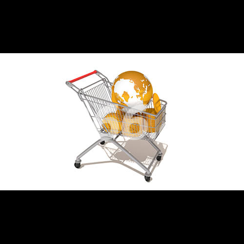 C4D金融金牛场景