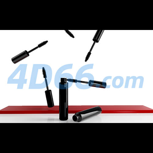 C4D香水和化妆品护肤品3D场景模型(不含材质贴图,白膜)