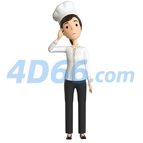 电商创意卡通运动人物C4D模型元素