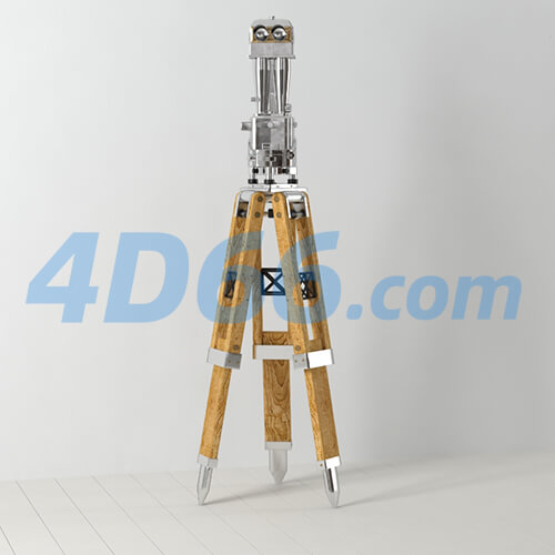 老古董老物件家居饰品小物件c4d模型06