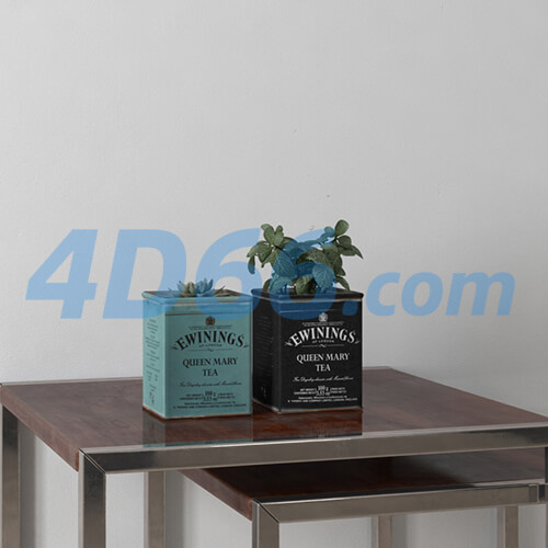 老古董老物件家居饰品小物件c4d模型07