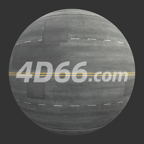 c4d街道水泥4k贴图