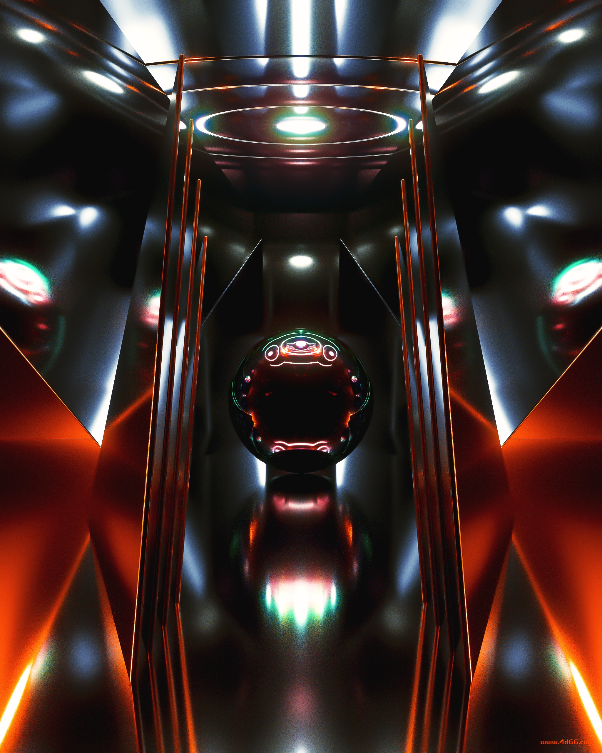 4d66-11超酷背景-  Mirror Room